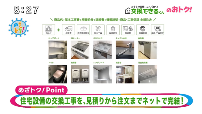 交換できるくん TVめざましテレビ