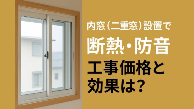 The effect and cost of installing interior windows