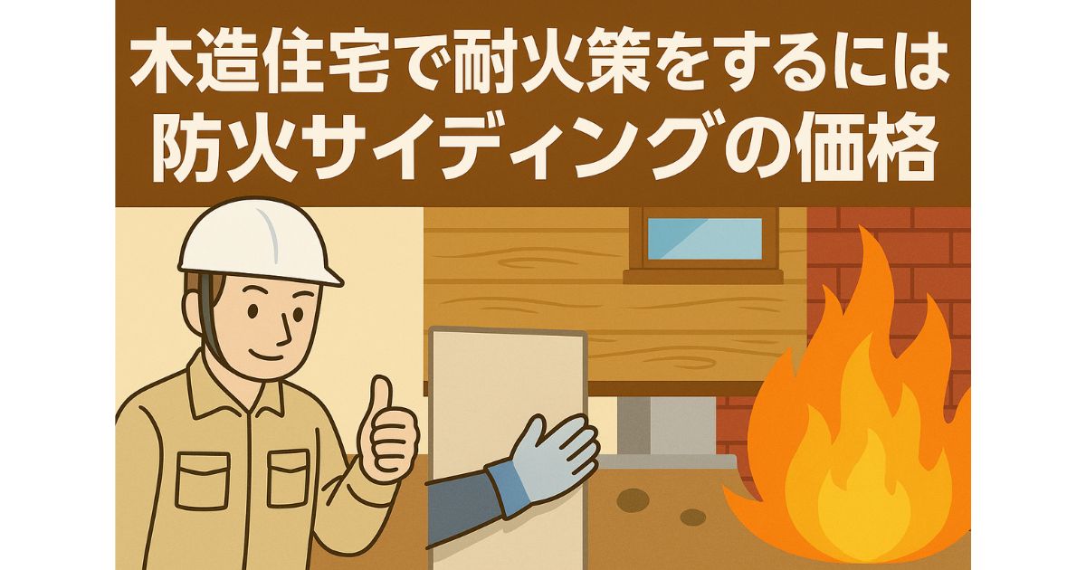 Fireproofing measures for wooden houses: Fireproof siding