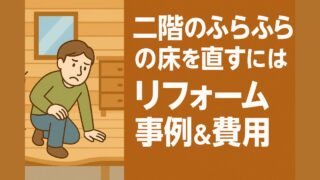 The wobbly floor on the second floor