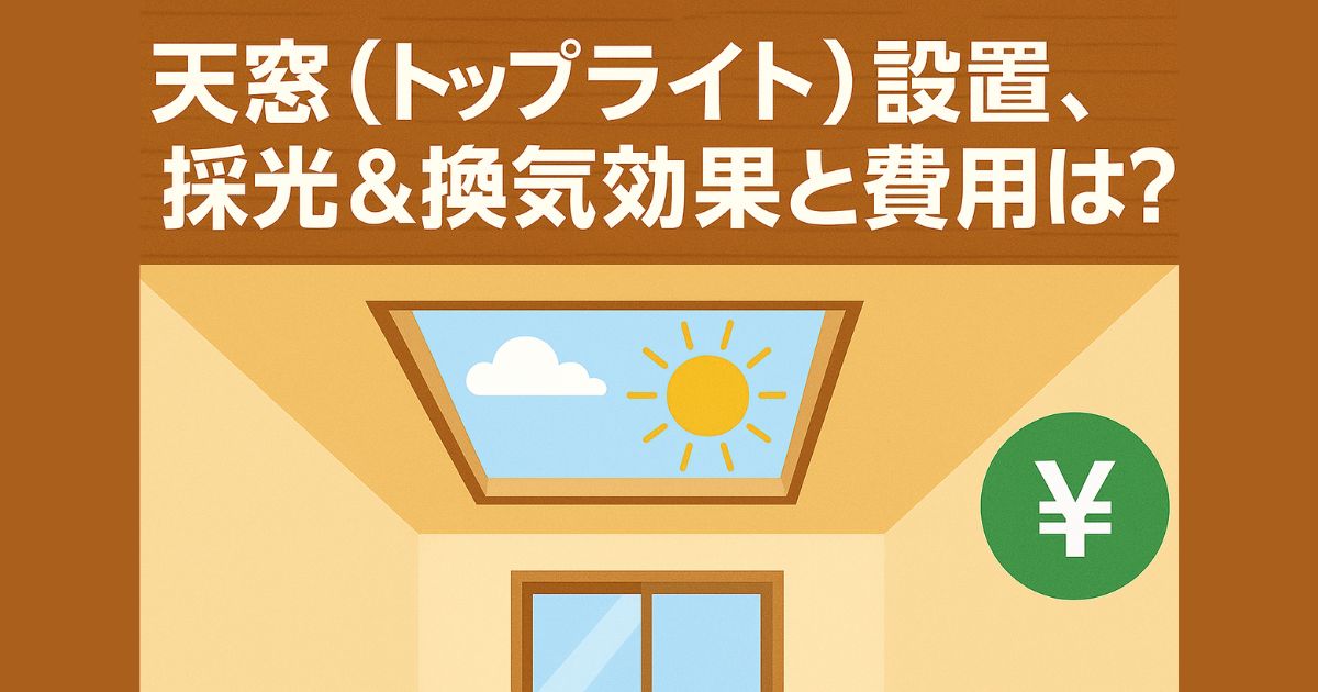 Skylight installation