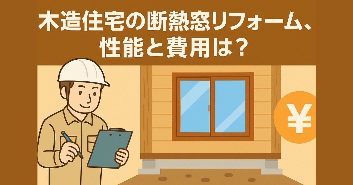 Insulating window renovation for wooden houses