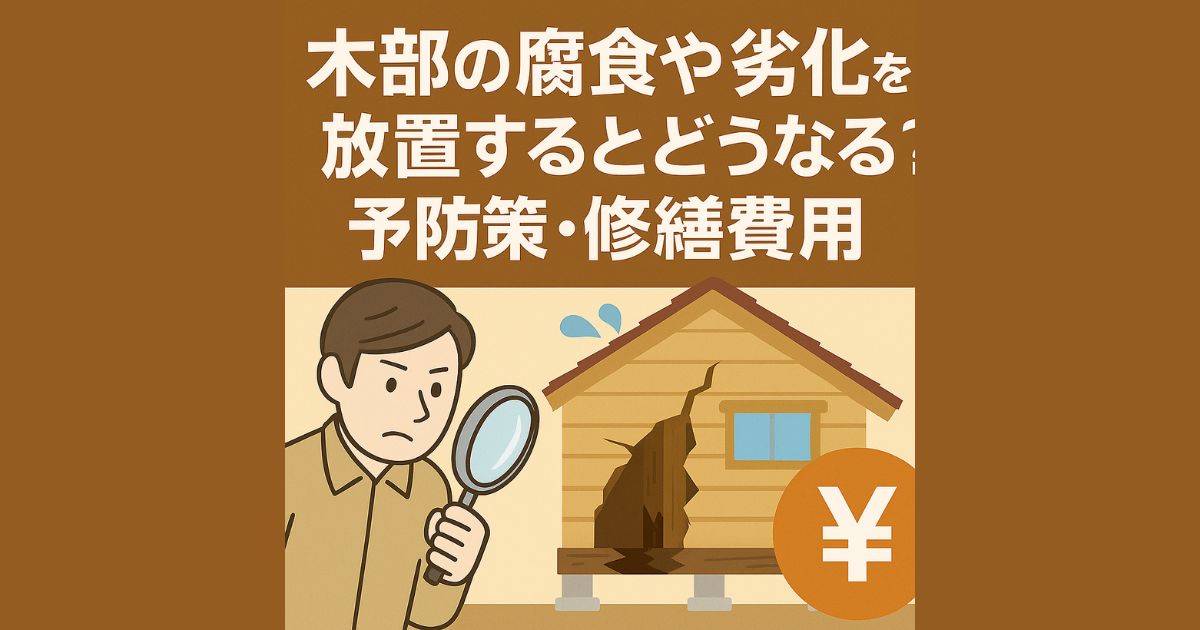 What happens if wood decay and deterioration is left unattended?