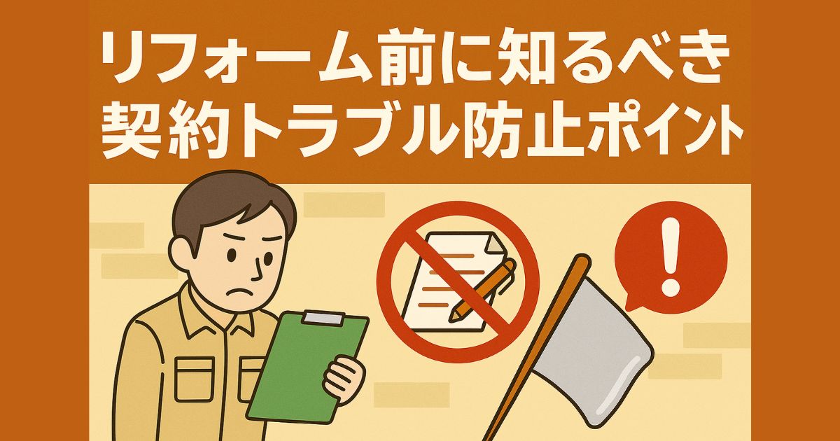 Tips for preventing troubles with renovation contracts