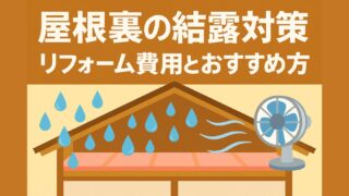 Attic condensation prevention renovation