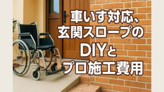 Wheelchair accessible entrance ramp DIY and professional construction costs