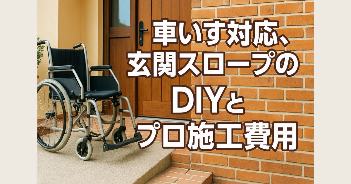 Wheelchair accessible entrance ramp DIY and professional construction costs