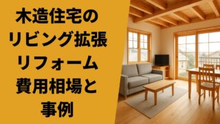 Living room expansion renovation