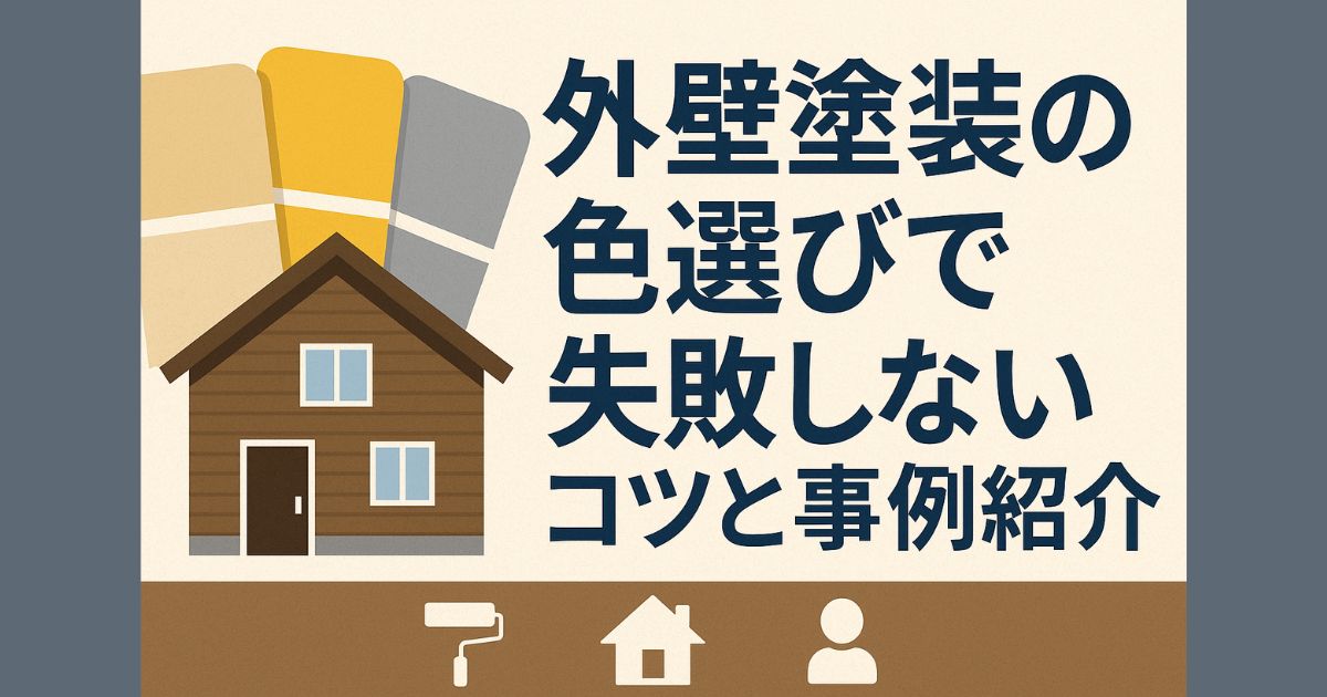 Choosing exterior paint colours