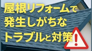 Common problems and solutions that occur during roof renovation