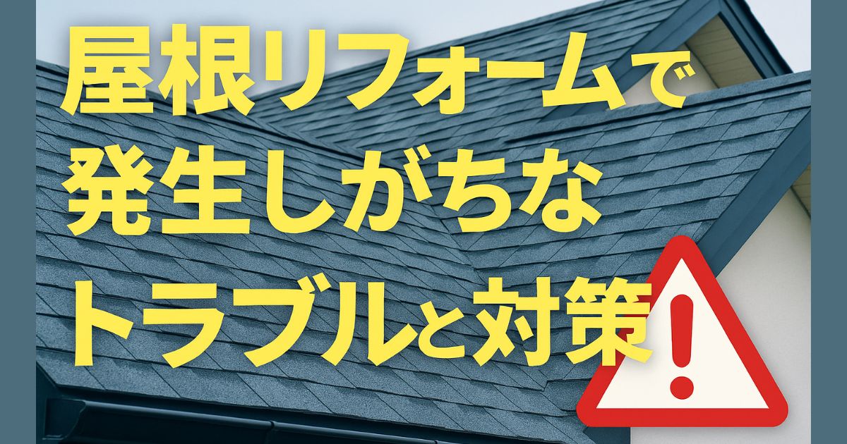 Common problems and solutions that occur during roof renovation