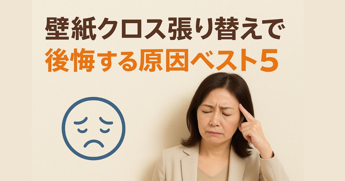 Top 5 regrets about wallpaper replacement