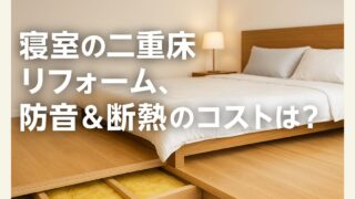 How much does it cost to renovate a double floor in a bedroom and soundproof and insulate it?