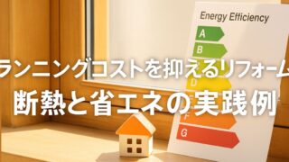 Renovations to reduce running costs