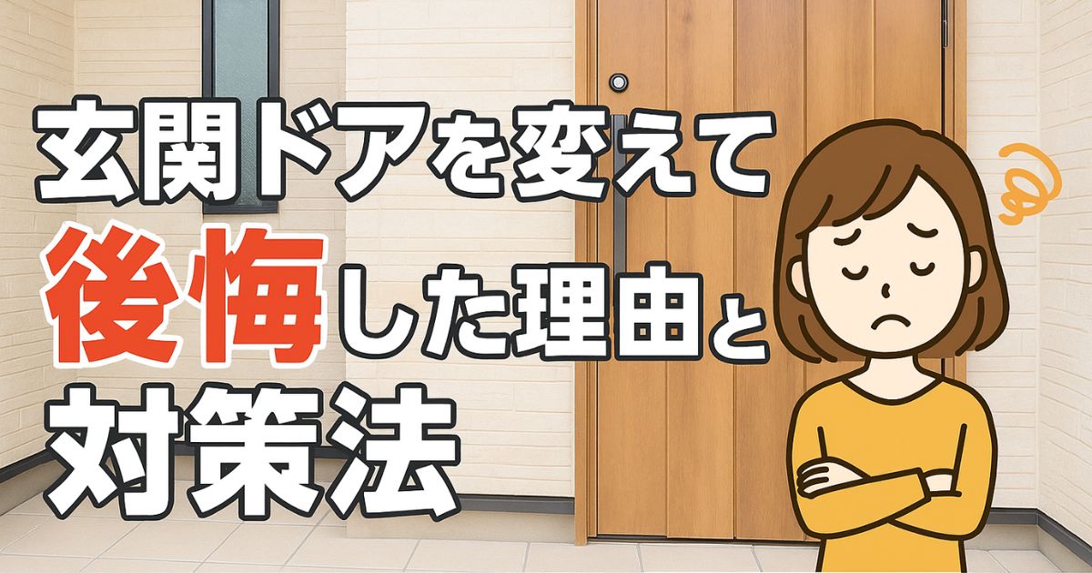 Reasons for regretting changing your front door and how to deal with it